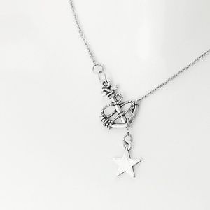 LARIAT STYLE NECKLACE